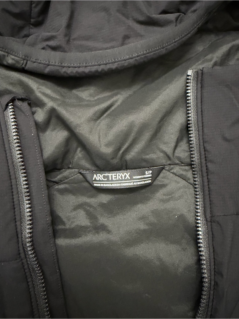 Arc'teryx Black ATOM SL HOODY size S - Picture 3 of 5